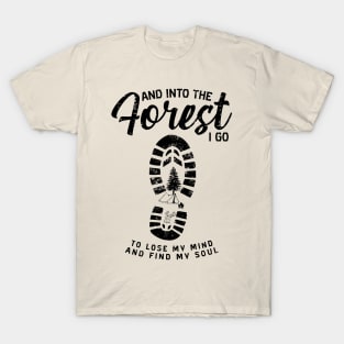 Forest Hike Boots Soul Campfire Tent T-Shirt